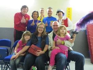 Family pic with The Wiggles
